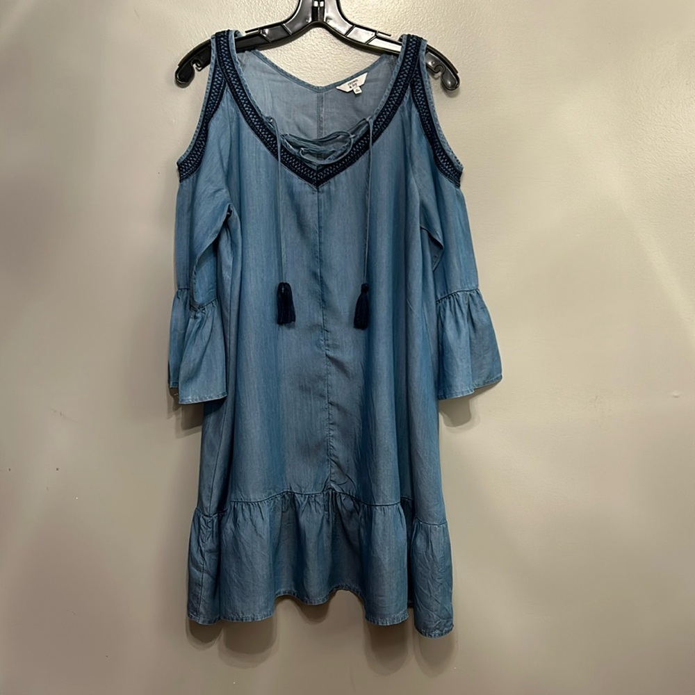 Denim dress